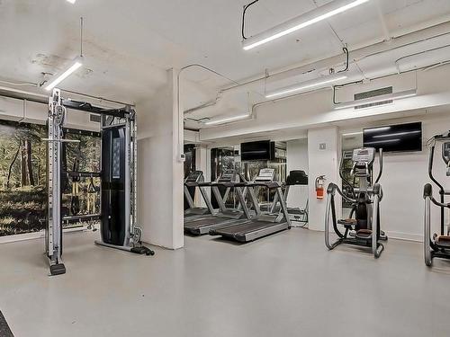 Salle d'exercice - Ph815-350 Rue Eleanor, Montréal (Le Sud-Ouest), QC - Indoor Photo Showing Gym Room