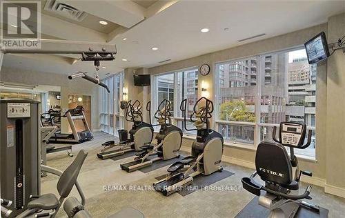 903 - 763 Bay Street, Toronto, ON - Indoor Photo Showing Gym Room