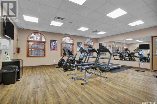 220 Langlois Way, Saskatoon, SK - Indoor Photo Showing Gym Room