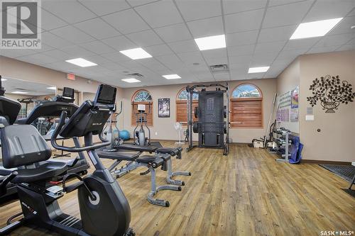 220 Langlois Way, Saskatoon, SK - Indoor Photo Showing Gym Room