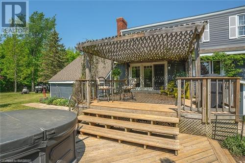 43 Berford Lake Road, South Bruce Peninsula, ON - Outdoor With Deck Patio Veranda