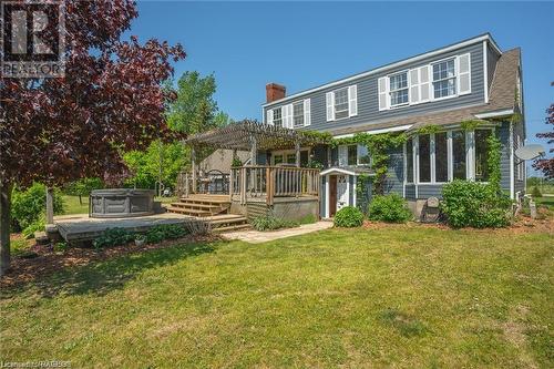 43 Berford Lake Road, South Bruce Peninsula, ON - Outdoor With Deck Patio Veranda