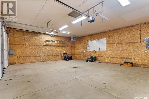 67 Mathieu Crescent, Regina, SK - Indoor Photo Showing Garage