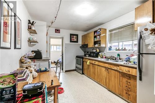 78 Logan Avenue, Sudbury, ON - Indoor Photo Showing Kitchen With Double Sink