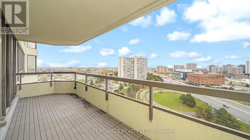 1504 - 22 Hanover Road, Brampton, ON - Outdoor With Balcony With View With Exterior