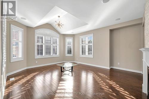 558 Alfred Hughes Avenue, Oakville, ON - Indoor Photo Showing Other Room With Fireplace