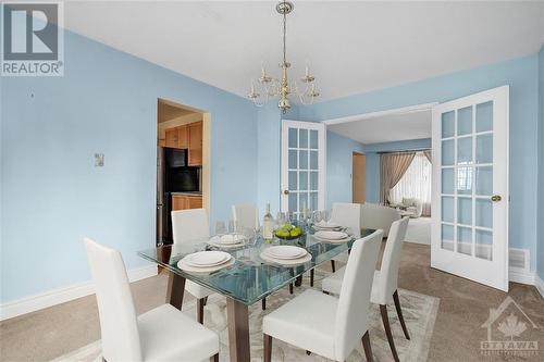 Virtually Staged - 372 River Ridge Crescent, Ottawa, ON - Indoor Photo Showing Dining Room