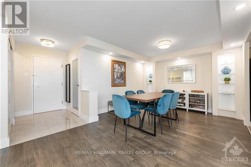 1608 - 1500 Riverside Drive, Ottawa, ON - Indoor Photo Showing Dining Room