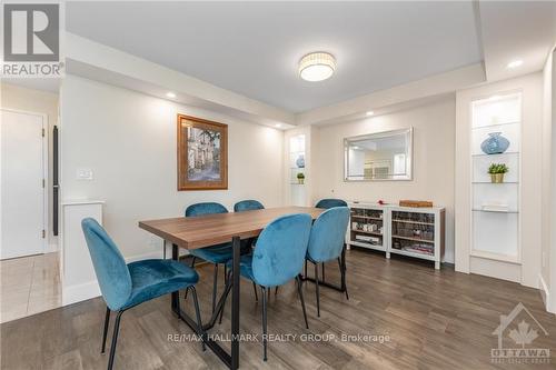 1608 - 1500 Riverside Drive, Ottawa, ON - Indoor Photo Showing Dining Room