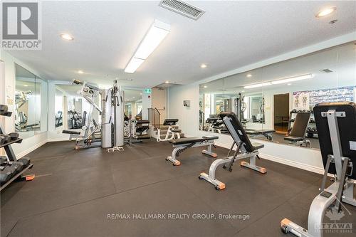 1608 - 1500 Riverside Drive, Ottawa, ON - Indoor Photo Showing Gym Room