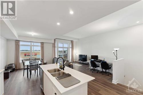 4793 Bank Street Unit#D, Ottawa, ON - Indoor Photo Showing Kitchen With Double Sink