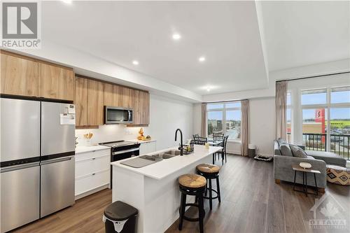 4793 Bank Street Unit#D, Ottawa, ON - Indoor Photo Showing Kitchen With Double Sink