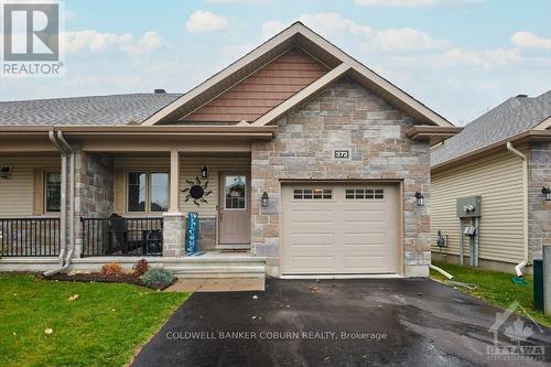 372 Solstice Crescent, Russell, ON - Outdoor With Deck Patio Veranda With Facade