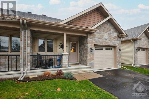 372 Solstice Crescent, Russell, ON - Outdoor With Deck Patio Veranda With Facade