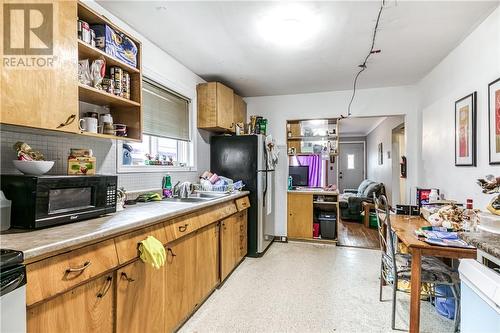 78 Logan Avenue, Sudbury, ON - Indoor Photo Showing Kitchen With Double Sink