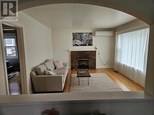 207 Pleasant Street, Truro, NS - Indoor Photo Showing Living Room With Fireplace