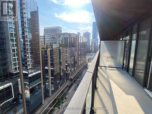 1005 - 20 Edward Street, Toronto, ON - Outdoor With Balcony