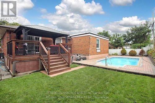 5 Independence Drive, Toronto, ON - Outdoor With In Ground Pool With Deck Patio Veranda