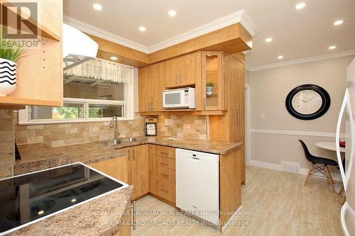 5 Independence Drive, Toronto, ON - Indoor Photo Showing Kitchen With Double Sink