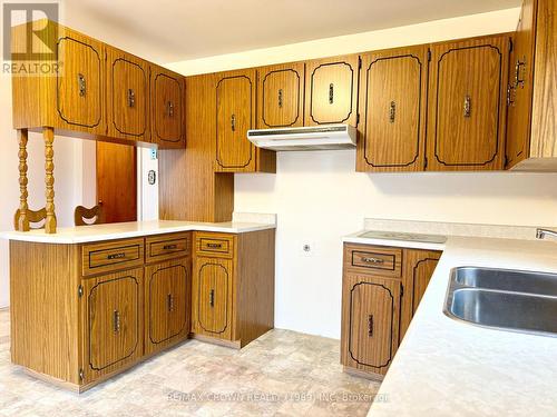 13 Brock Crescent, Kapuskasing, ON - Indoor Photo Showing Kitchen With Double Sink