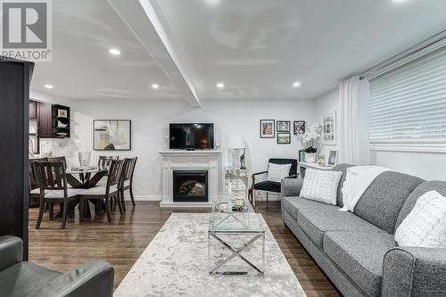 12 Crosbie Road, Harbour Grace, NL - Indoor Photo Showing Living Room With Fireplace