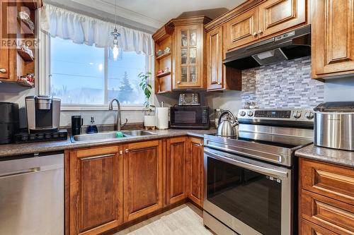 12 Crosbie Road, Harbour Grace, NL - Indoor Photo Showing Kitchen With Double Sink