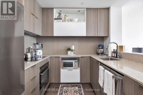 1901 - 170 Sumach Street, Toronto, ON - Indoor Photo Showing Kitchen With Upgraded Kitchen