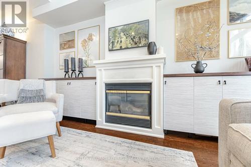 213 Heward Avenue, Toronto, ON - Indoor Photo Showing Other Room With Fireplace