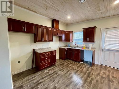 40 Hawco’S Crescent, Chapel’S Cove, NL - Indoor Photo Showing Kitchen With Double Sink