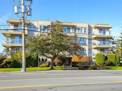 401-1536 Hillside Ave, Victoria, BC - Outdoor With Facade