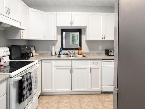 202-2555 Dingwall St, Duncan, BC - Indoor Photo Showing Kitchen With Double Sink