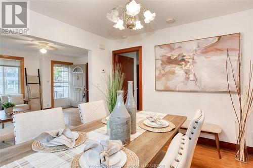 7026 Wyandotte Street East, Windsor, ON - Indoor Photo Showing Dining Room