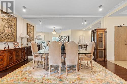 4789 Riverside Drive East Unit# 101, Windsor, ON - Indoor Photo Showing Dining Room