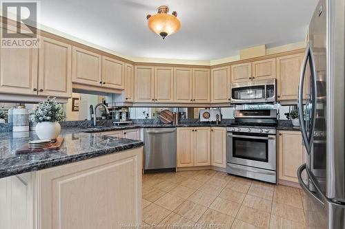 4789 Riverside Drive East Unit# 101, Windsor, ON - Indoor Photo Showing Kitchen