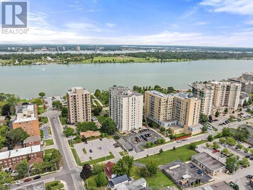 4789 Riverside Drive East Unit# 101, Windsor, ON - Outdoor With Body Of Water With View