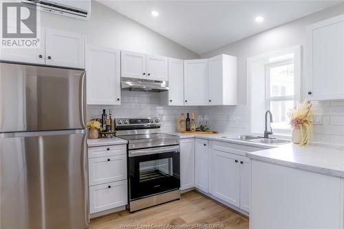 131 Alma Unit# A & B, Amherstburg, ON - Indoor Photo Showing Kitchen With Stainless Steel Kitchen