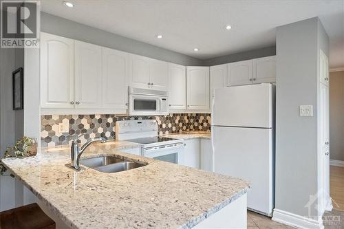 370 Duvernay Drive, Orleans - Cumberland And Area (1104 - Queenswood Heights South), ON - Indoor Photo Showing Kitchen With Double Sink