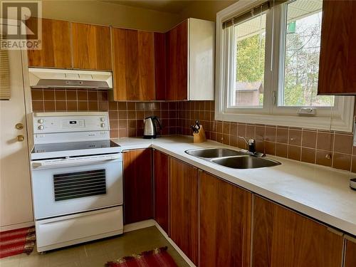 22 Rio Road, Sudbury, ON - Indoor Photo Showing Kitchen With Double Sink