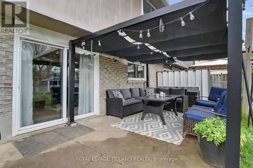 Back Patio - 1315 Jalna Boulevard, London, ON - Outdoor With Deck Patio Veranda With Exterior