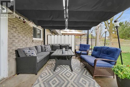 Back Patio - 1315 Jalna Boulevard, London, ON - Outdoor With Deck Patio Veranda With Exterior