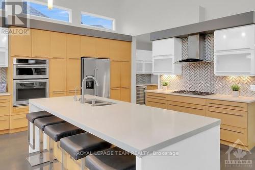 430 Lockmaster Crescent, Ottawa, ON - Indoor Photo Showing Kitchen With Double Sink With Upgraded Kitchen