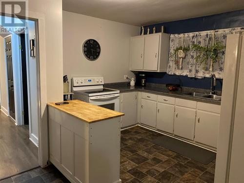 50 St. Clare Avenue, Stephenville, NL - Indoor Photo Showing Kitchen With Double Sink