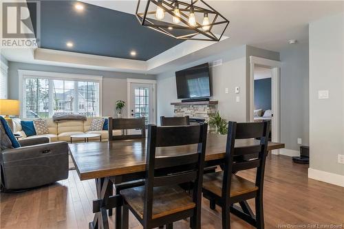 11 Rosenburg Street, Moncton, NB - Indoor Photo Showing Dining Room With Fireplace