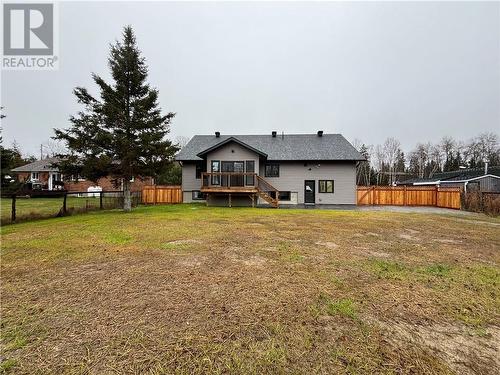 1146 Red Deer Lake Road, Wahnapitae, ON - Outdoor With Deck Patio Veranda With Backyard