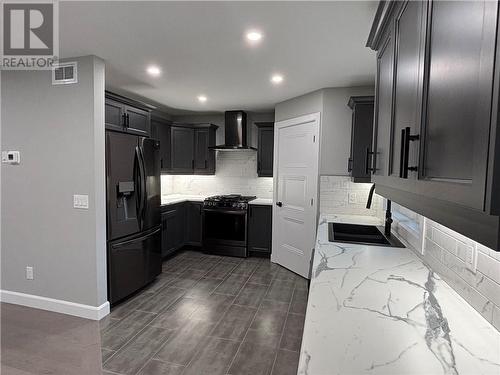 1146 Red Deer Lake Road, Wahnapitae, ON - Indoor Photo Showing Kitchen