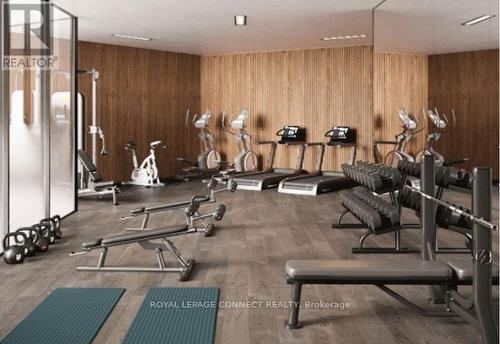 104 - 2625 Dundas Street W, Toronto, ON - Indoor Photo Showing Gym Room