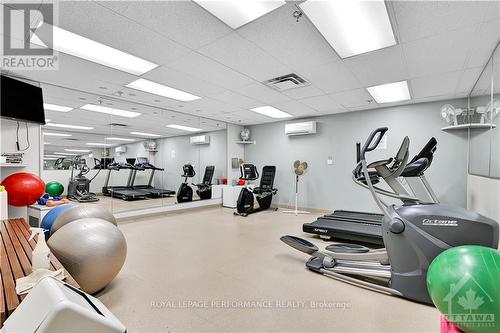 2604 - 1785 Frobisher Lane, Ottawa, ON - Indoor Photo Showing Gym Room