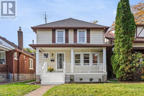 1373 Dougall Avenue, Windsor, ON - Outdoor With Deck Patio Veranda With Facade