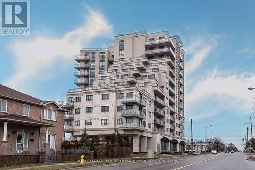 207 - 7730 Kipling Avenue, Vaughan, ON - Outdoor With Balcony With Facade