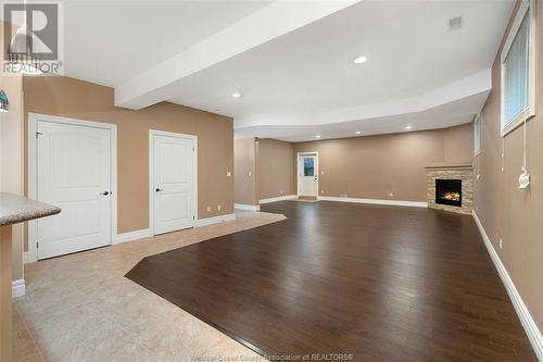 941 Banwell Road, Windsor, ON - Indoor Photo Showing Other Room With Fireplace